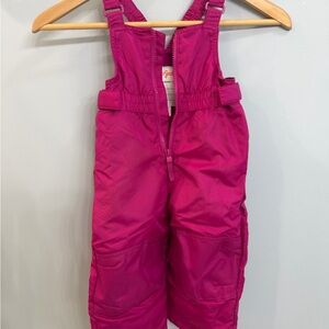 Cat & Jack Vibrant Pink Kids Overalls